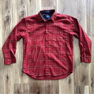 Pendleton Virgin Wool Plaid Lodge Shirt, XL